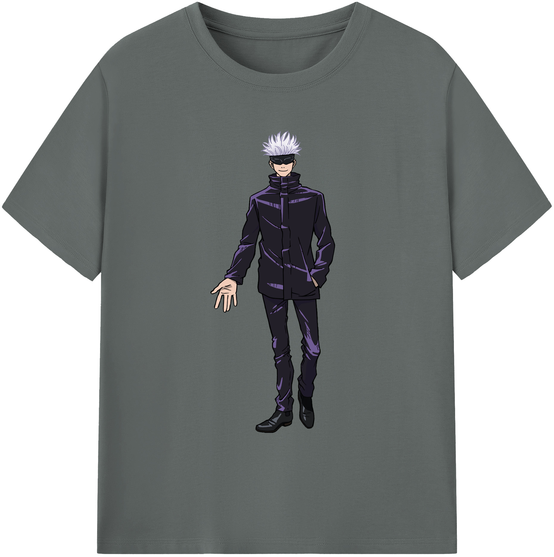 （画像用） 呪術廻戦 Jujutsu Kaisen 綿100％ メンズ半袖Tシャツ｜肌触りやわらか＆通気性